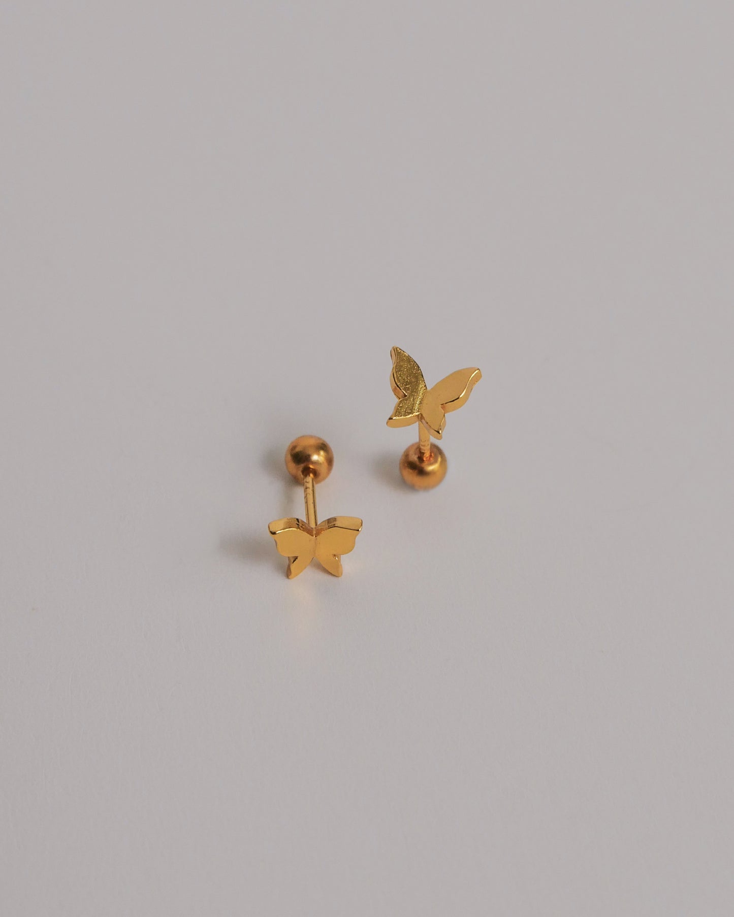 Butterfly Screw Back Ear Studs