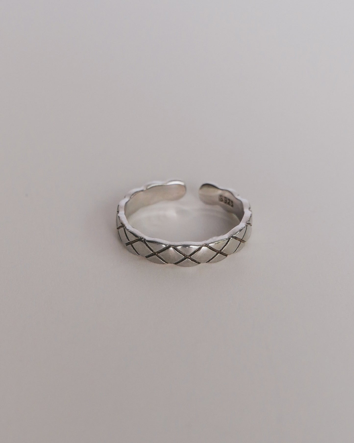 Coco Adjustable Ring (Silver / Gold)