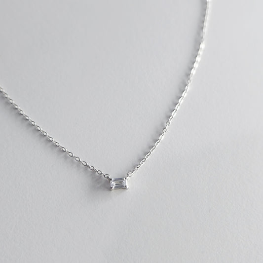 Baguette Necklace