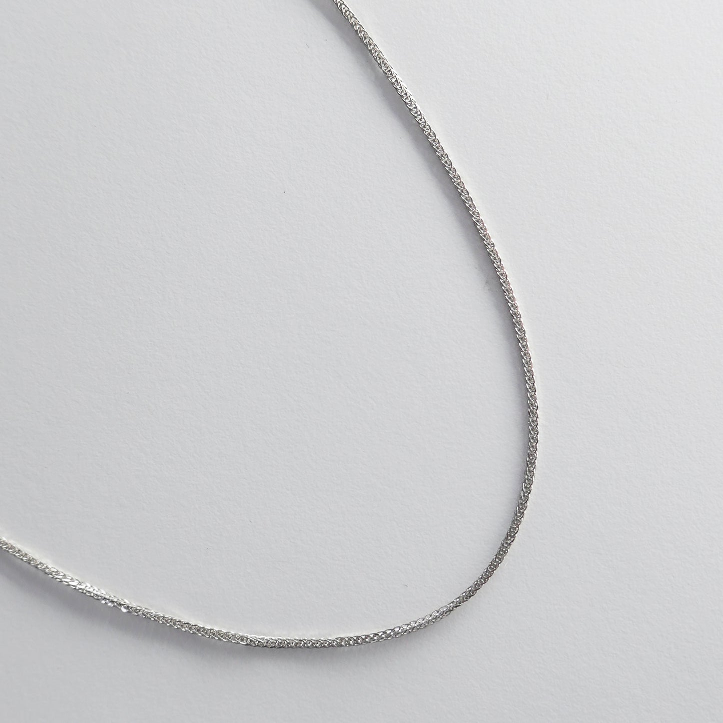 Twisted Braid Chain Necklace | 999 Silver
