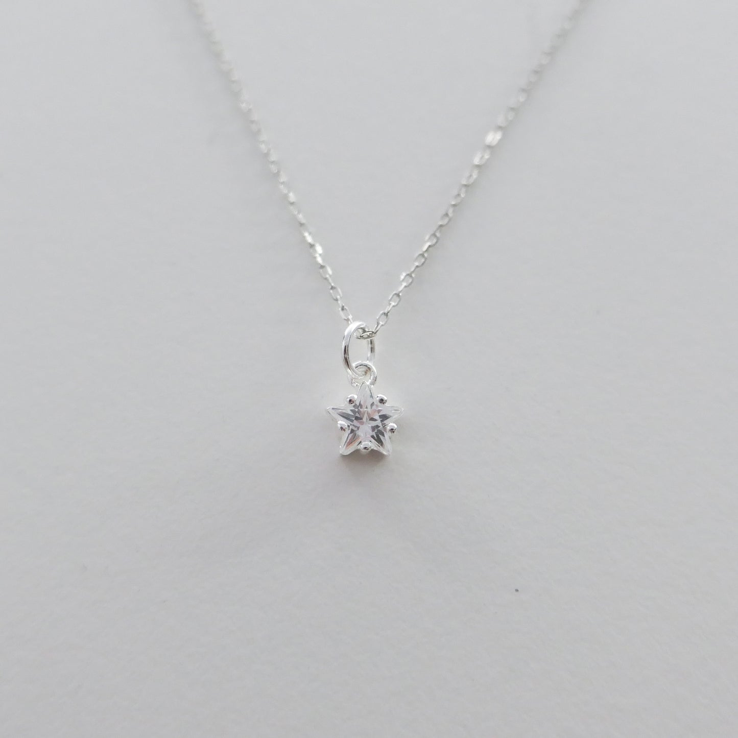 Starry White Topaz Charms