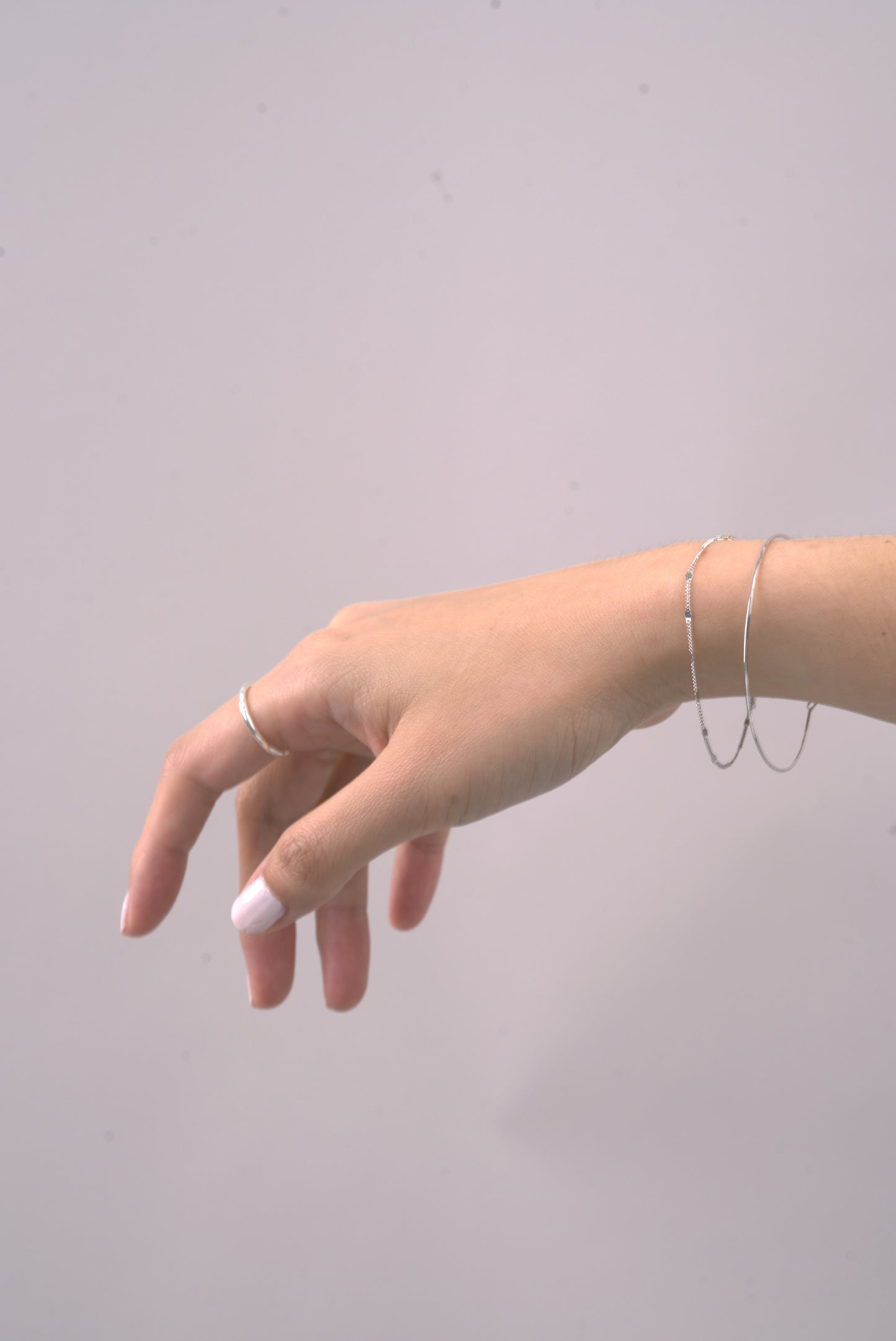 Eyelet Chain Bracelet