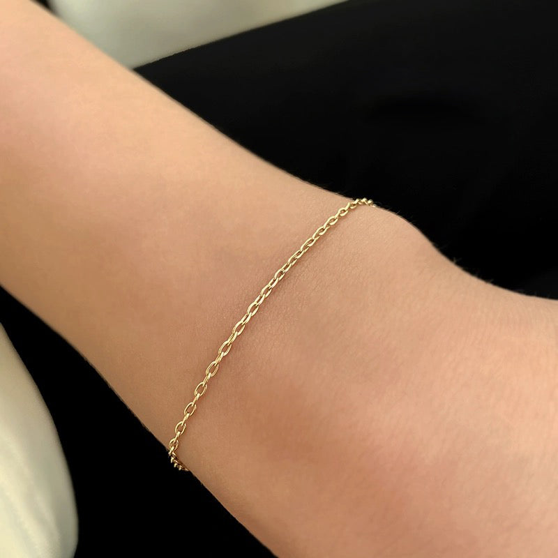 Karen-O Chain Bracelet (Silver)
