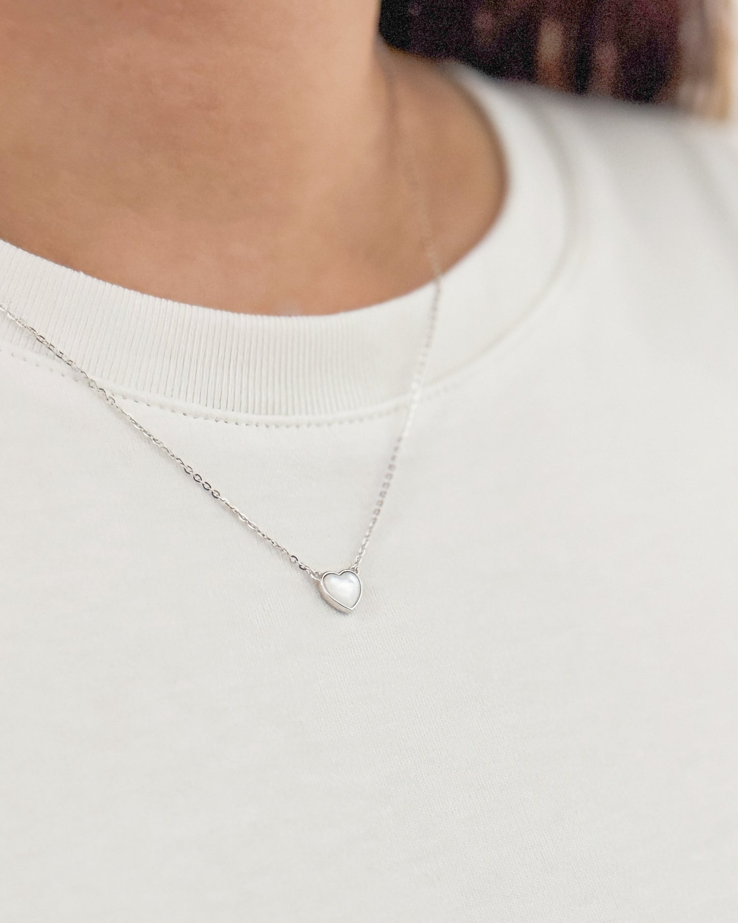 Heart of Pearl Necklace