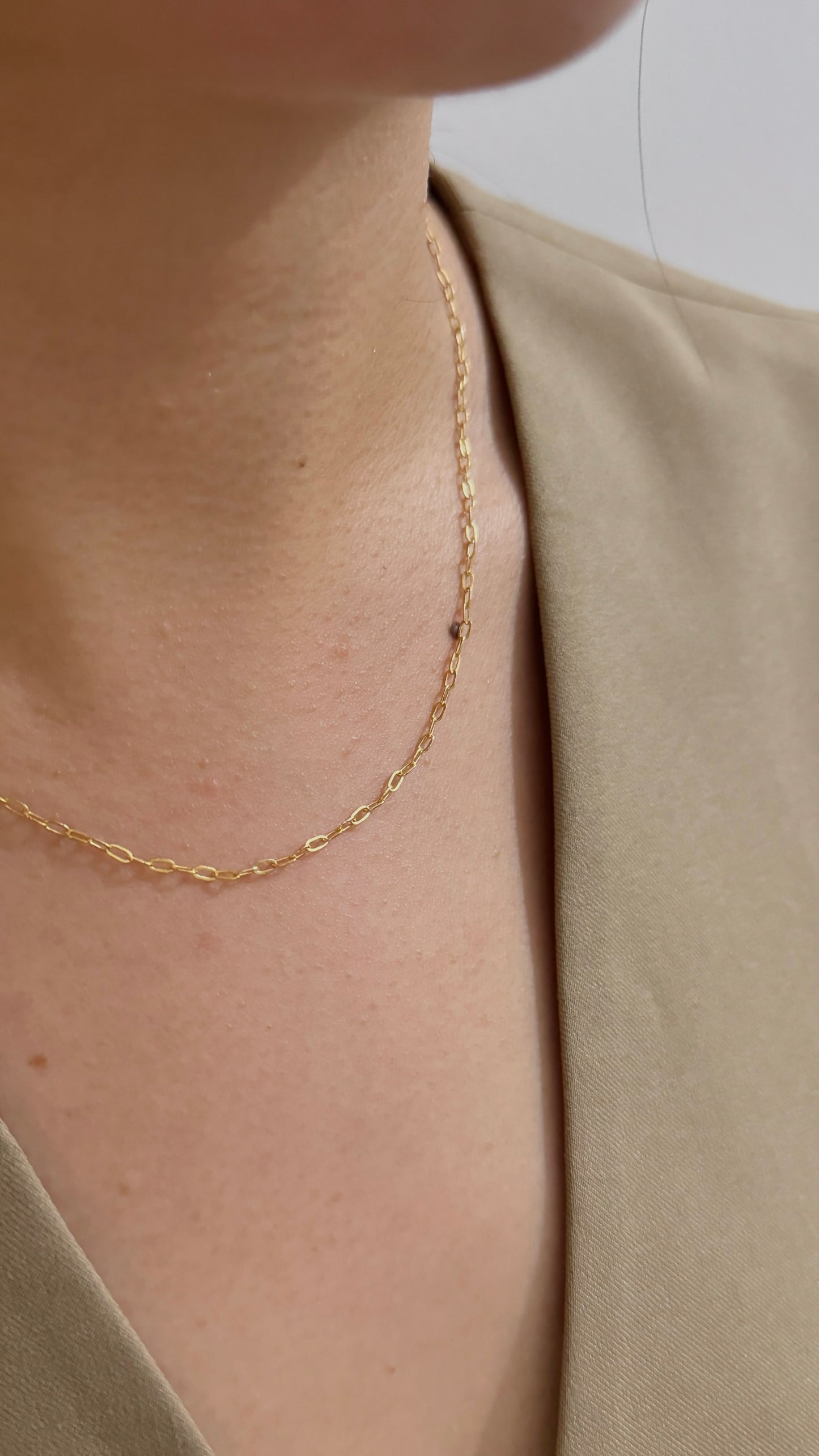 Hailey Mini Link Chain Necklace