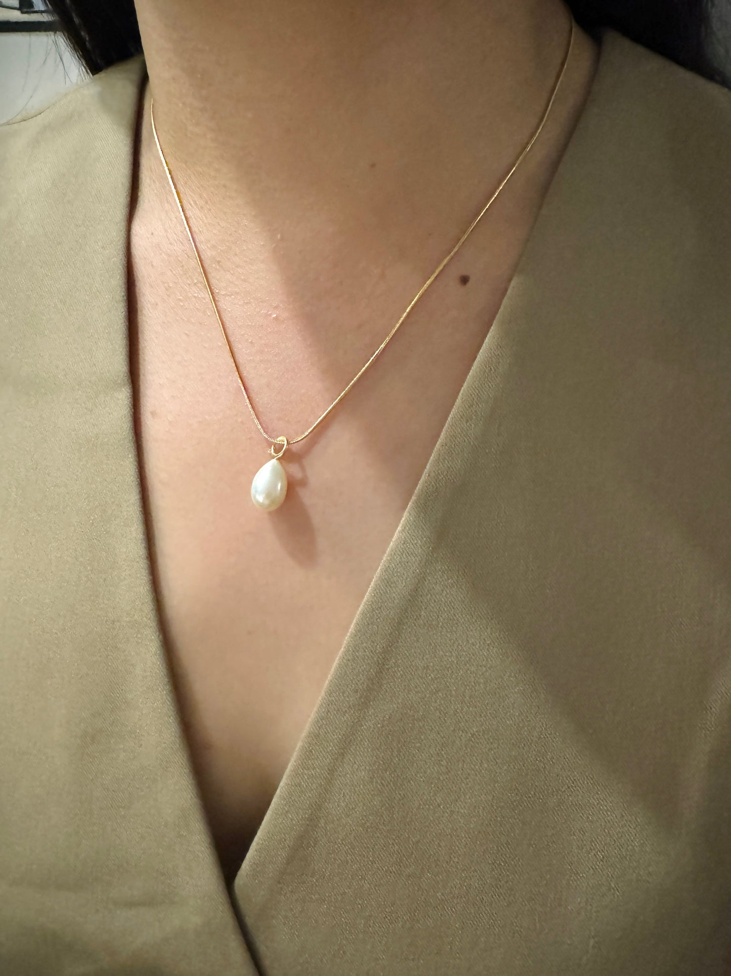 Pearl Drop Clip-On Charms