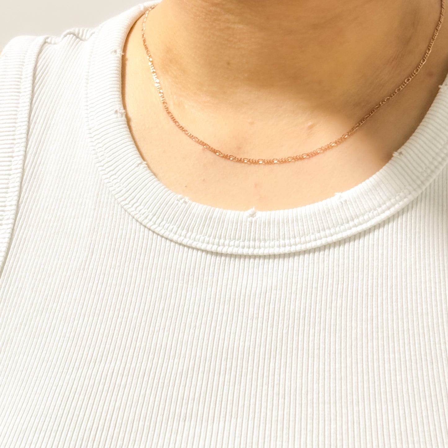 Nova Chain Necklace (Rose Gold)