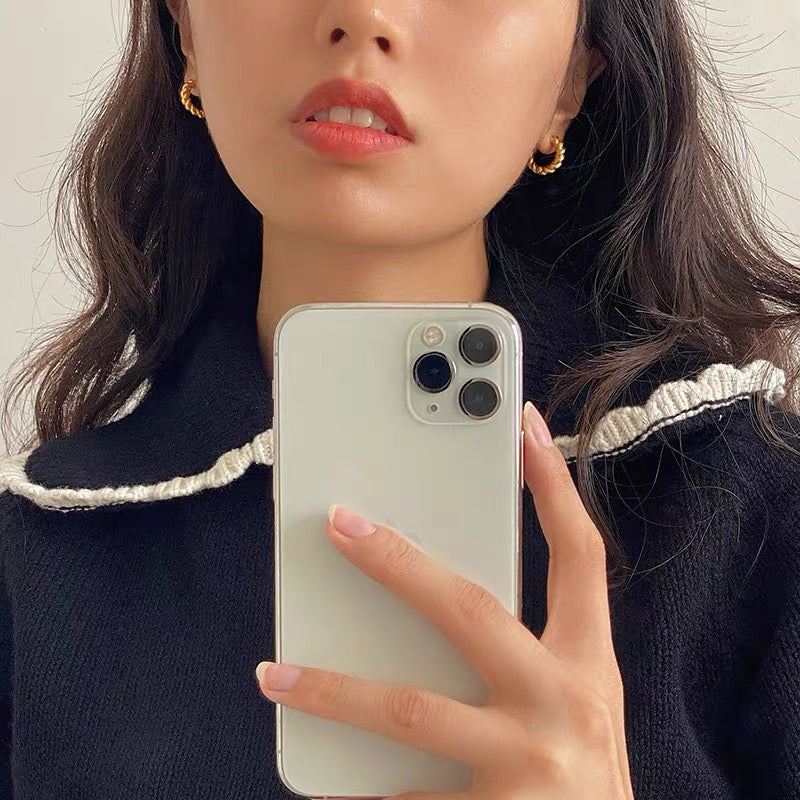 Belle Twist Ear Hoops