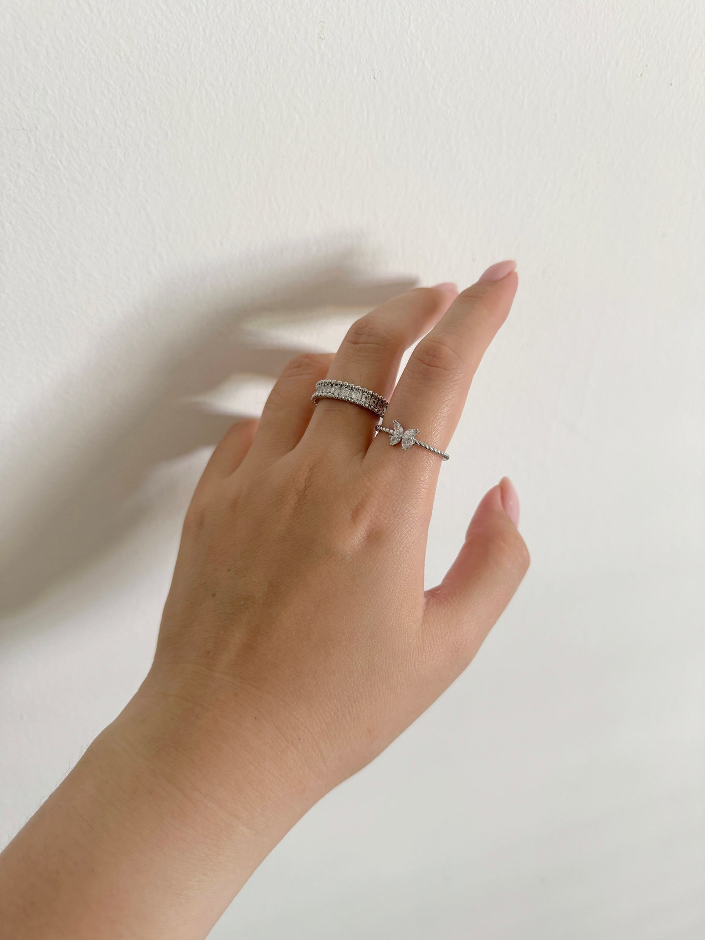 Eternity Tennis Adjustable Ring