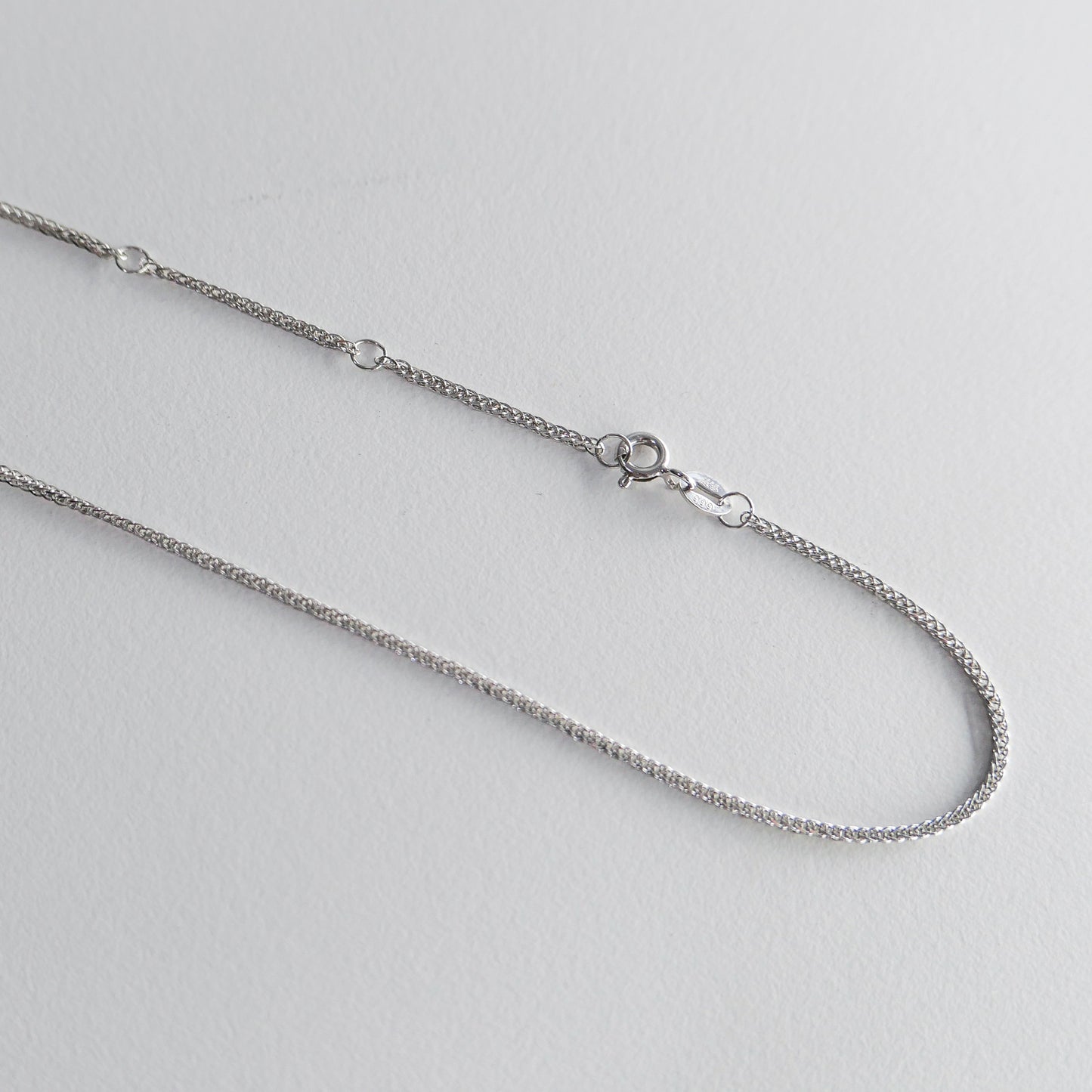Twisted Braid Chain Necklace | 999 Silver