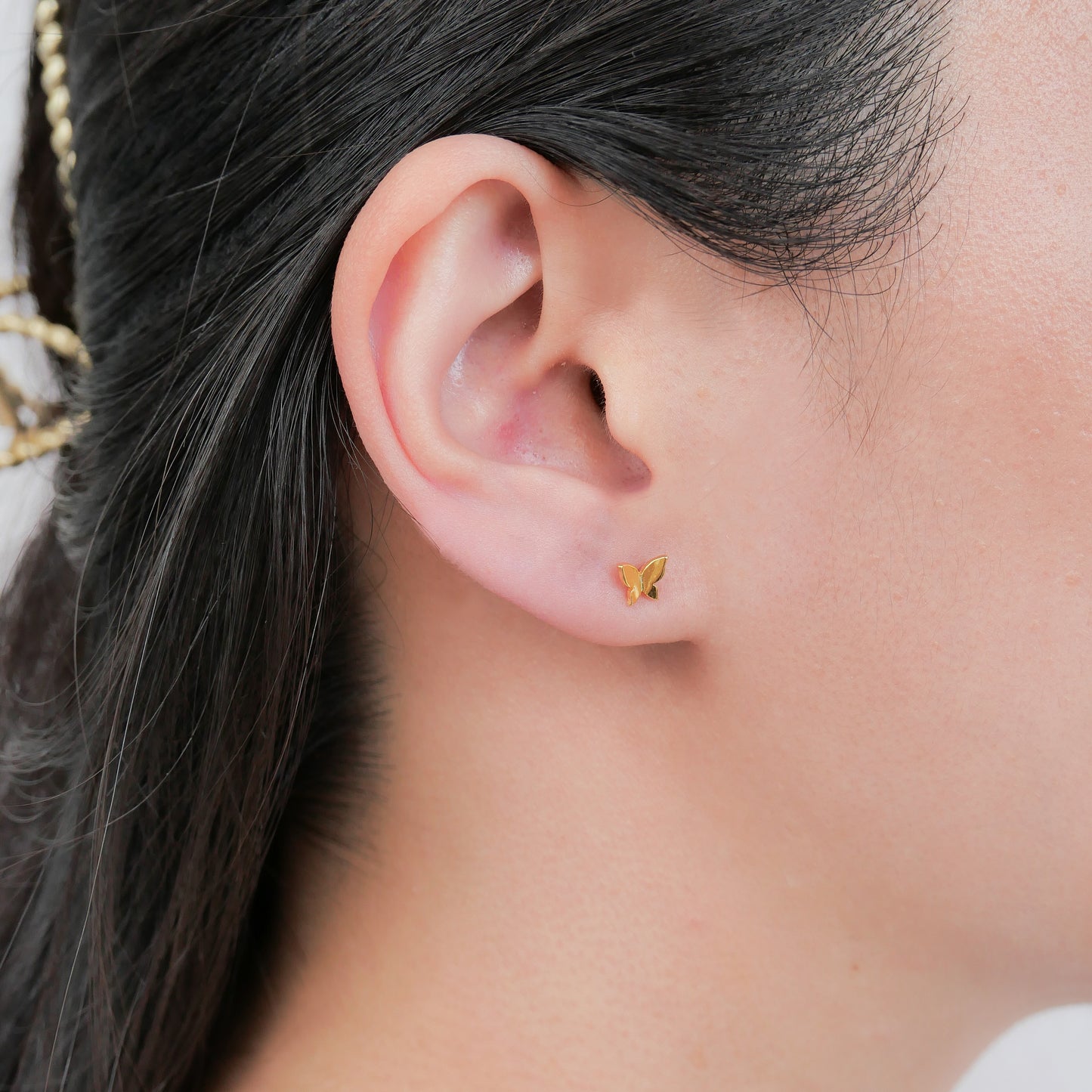 Butterfly Screw Back Ear Studs