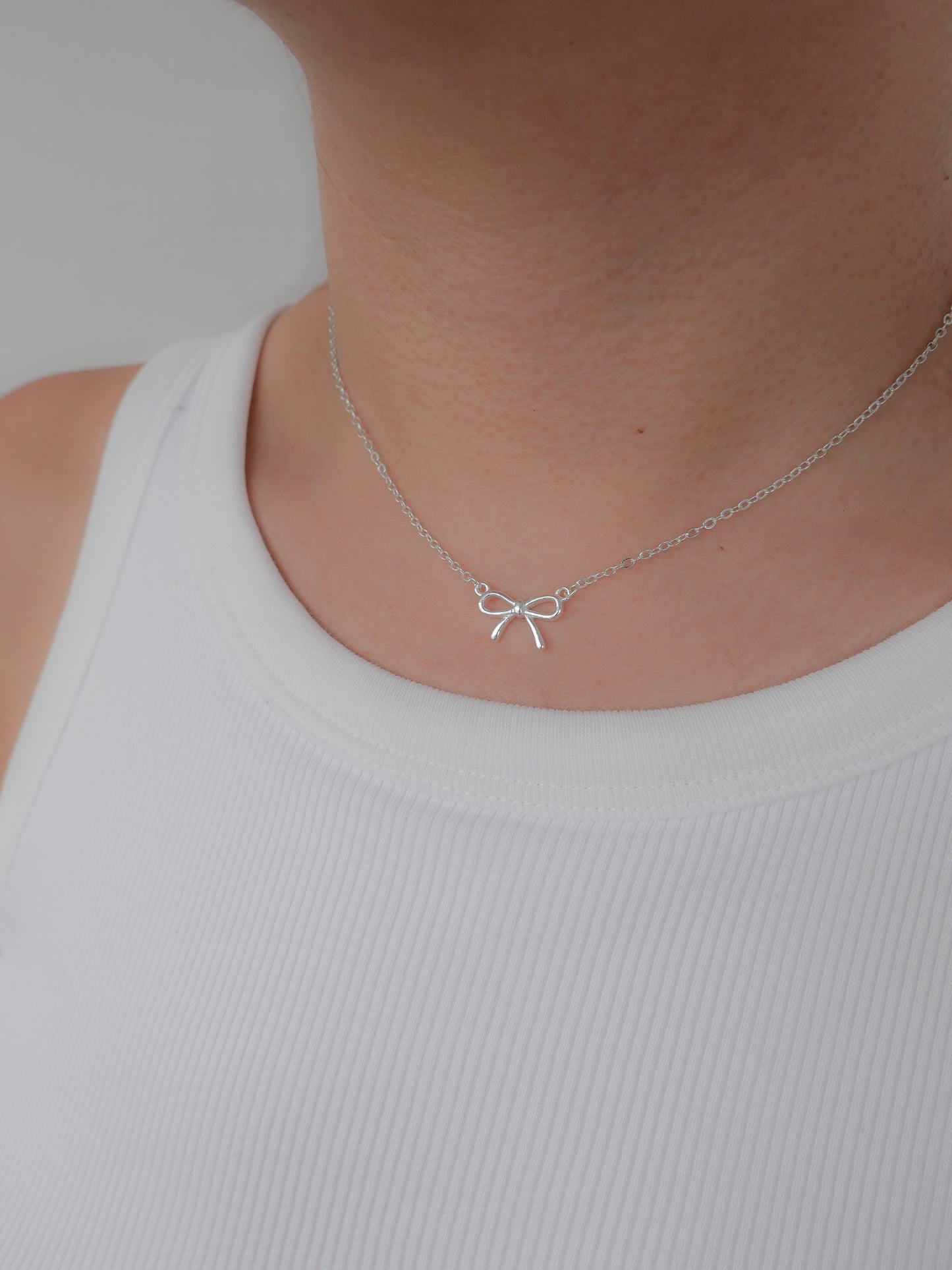 Leah Bow Necklace