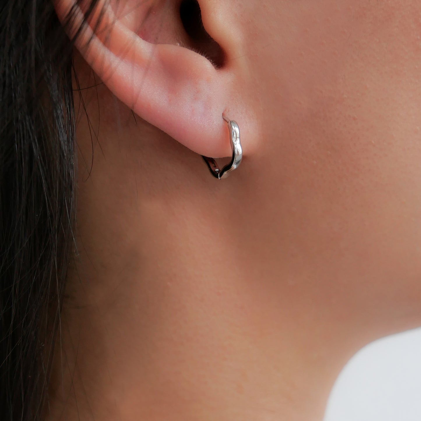 Fleur Loop Ear Huggies