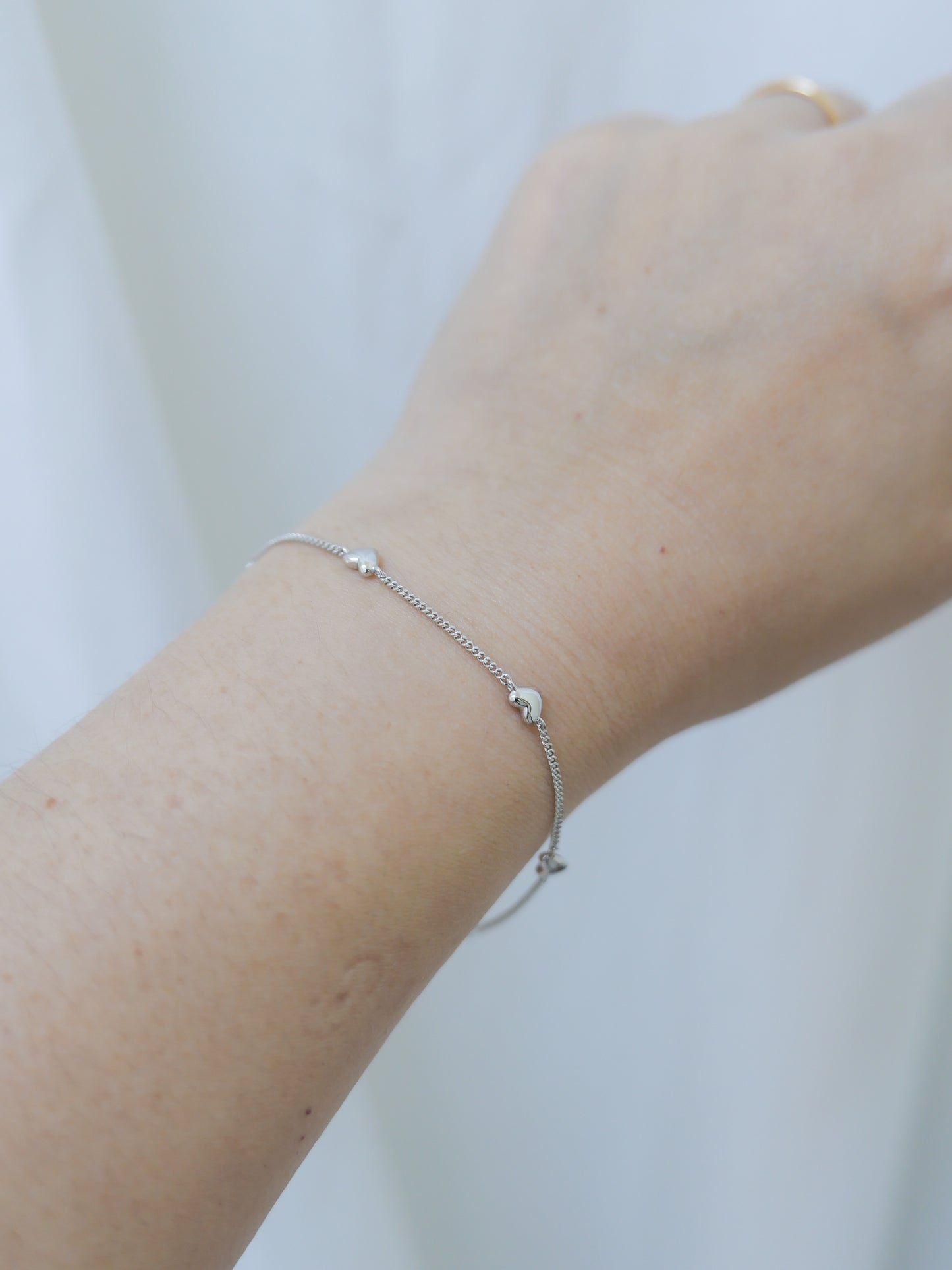 Chain of Hearts Bracelet