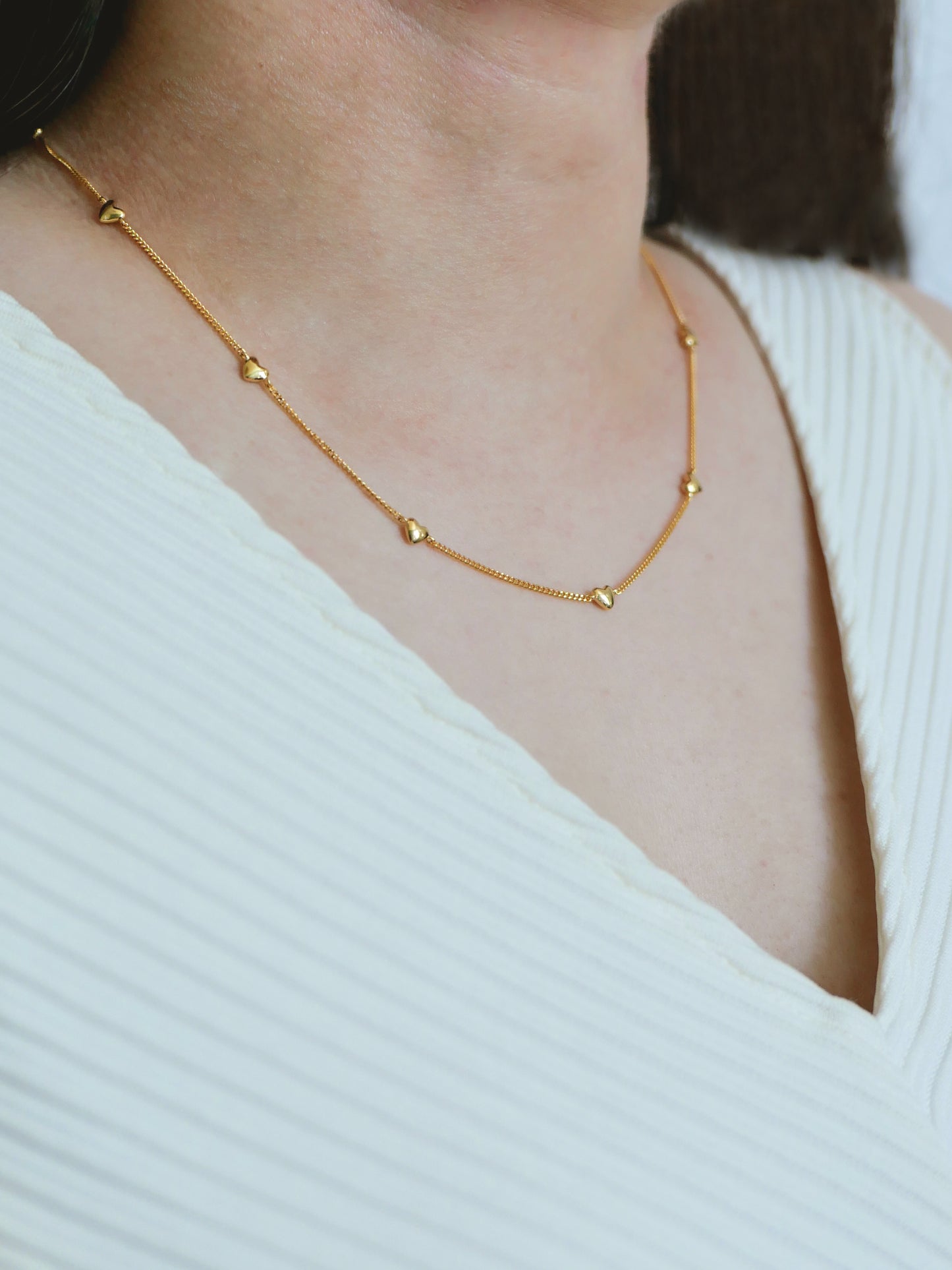 Chain of Hearts Necklace