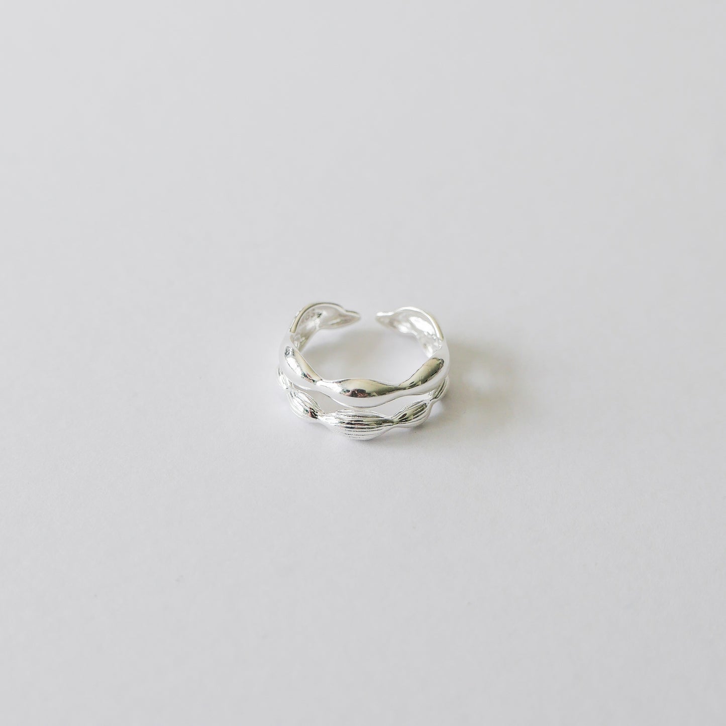Isla Silver Adjustable Ring