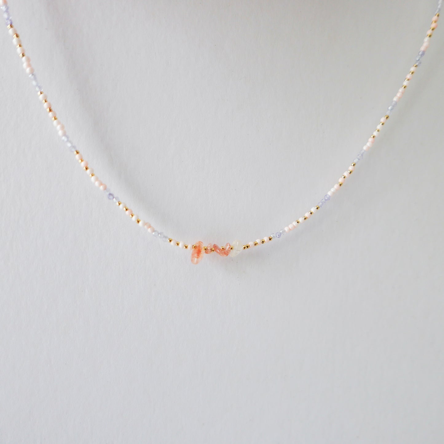 Candy Crystals Beaded Necklace