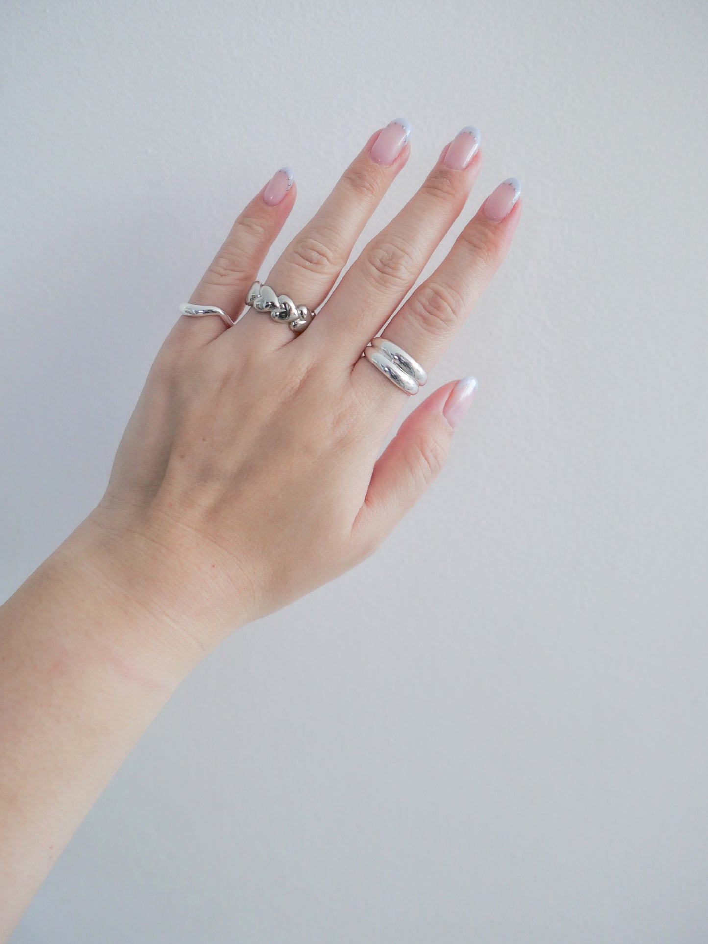 Alexandra Silver Adjustable Ring