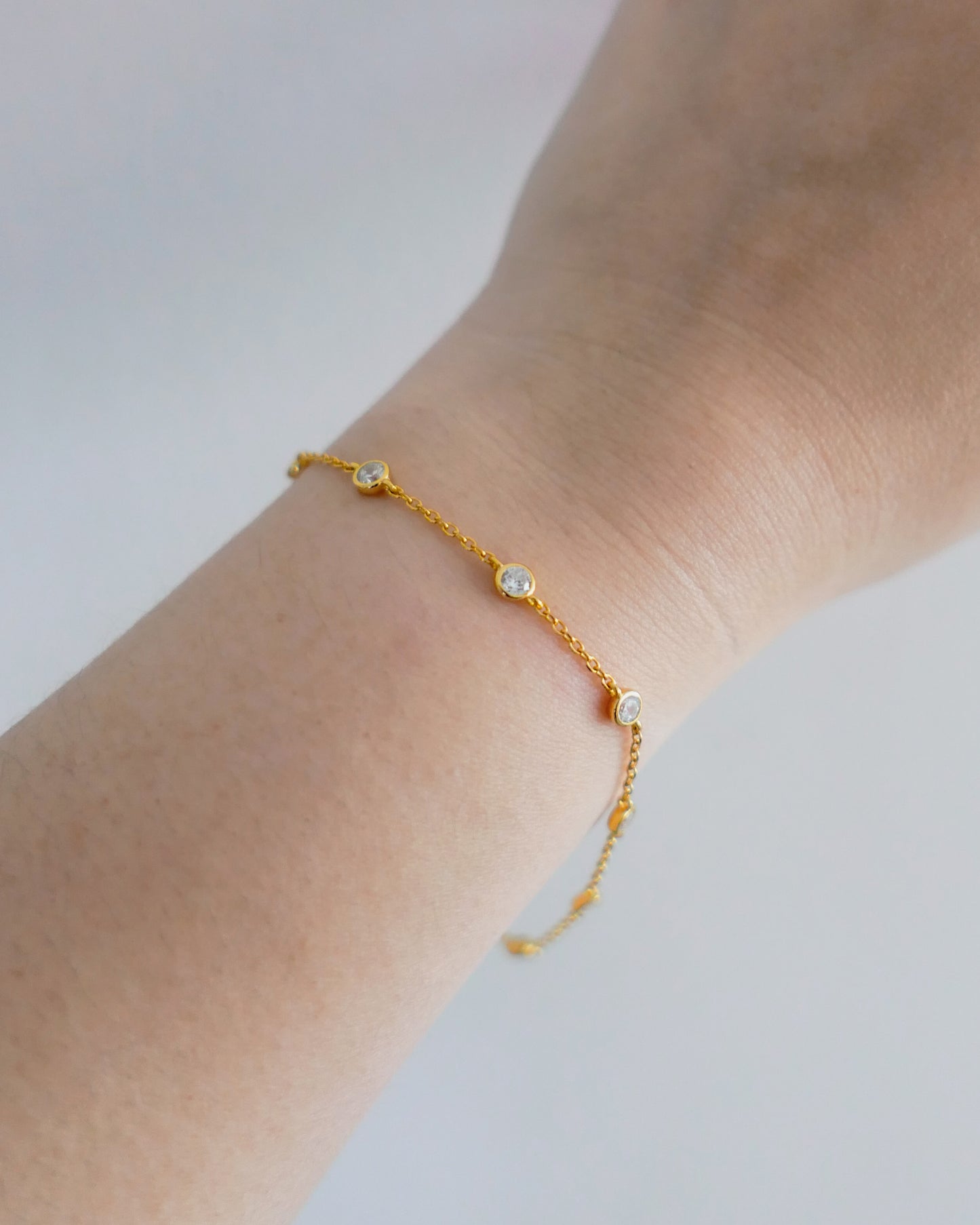 Gemma II Bracelet (Silver / Gold)
