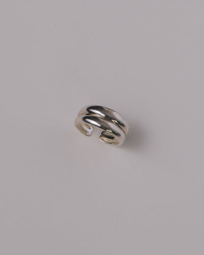 Alexandra Silver Adjustable Ring