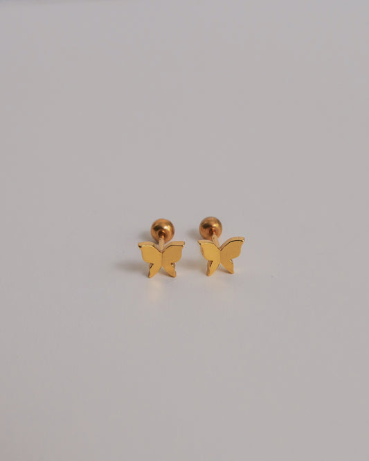 Butterfly Screw Back Ear Studs