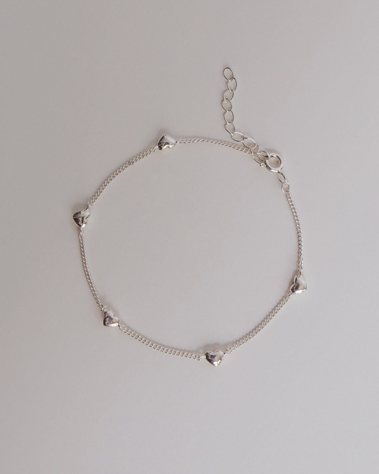 Chain of Hearts Bracelet