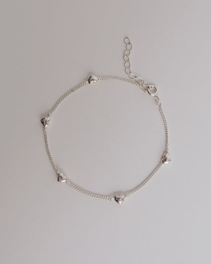 Chain of Hearts Bracelet