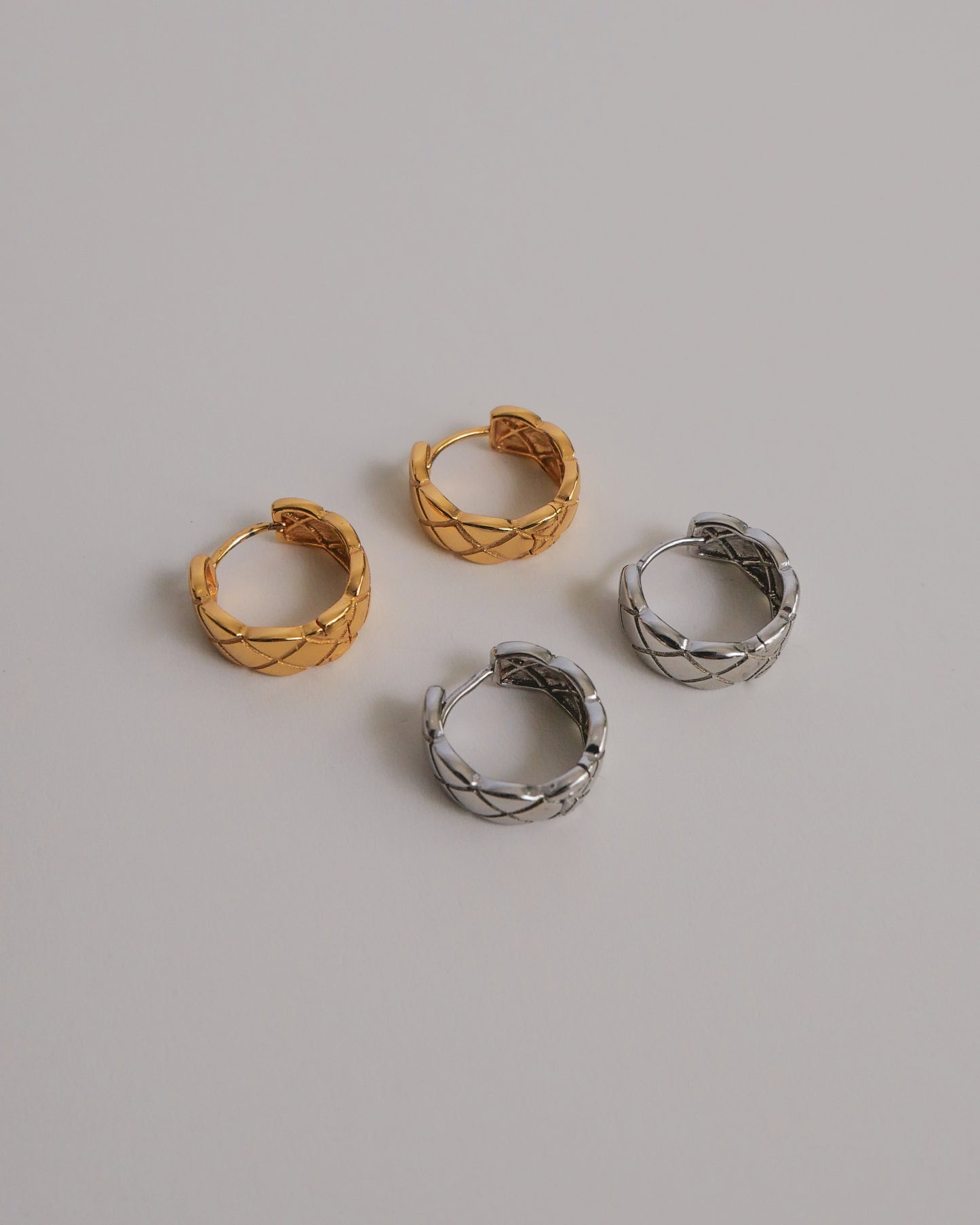 Coco Ear Hoops (Silver / Gold)