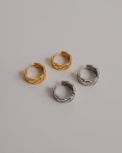Coco Ear Hoops (Silver / Gold)