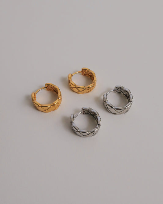 Coco Ear Hoops (Silver / Gold)