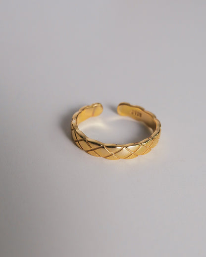 Coco Adjustable Ring (Silver / Gold)