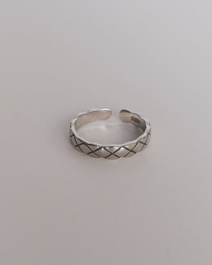 Coco Adjustable Ring (Silver / Gold)