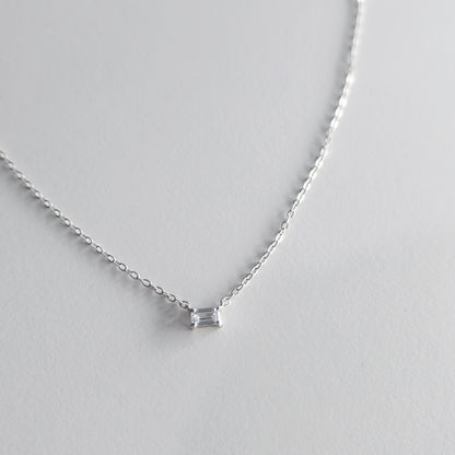 Baguette Necklace