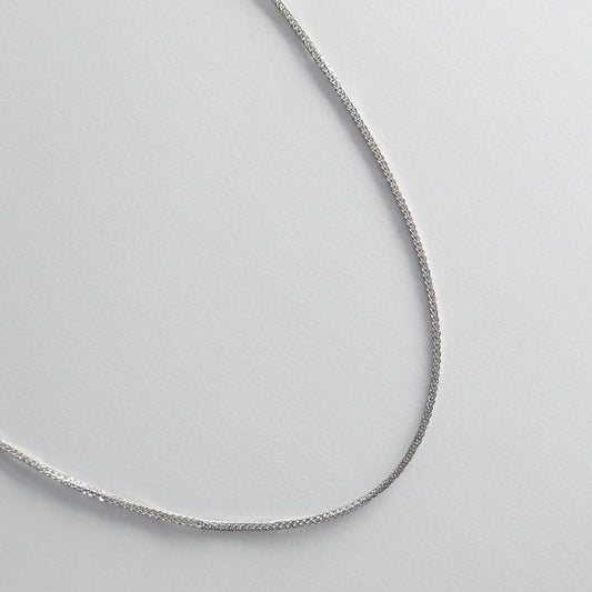 Twisted Braid Chain Necklace | 999 Silver