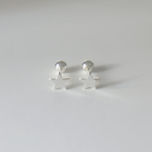 Star Ear Studs | 925 Silver