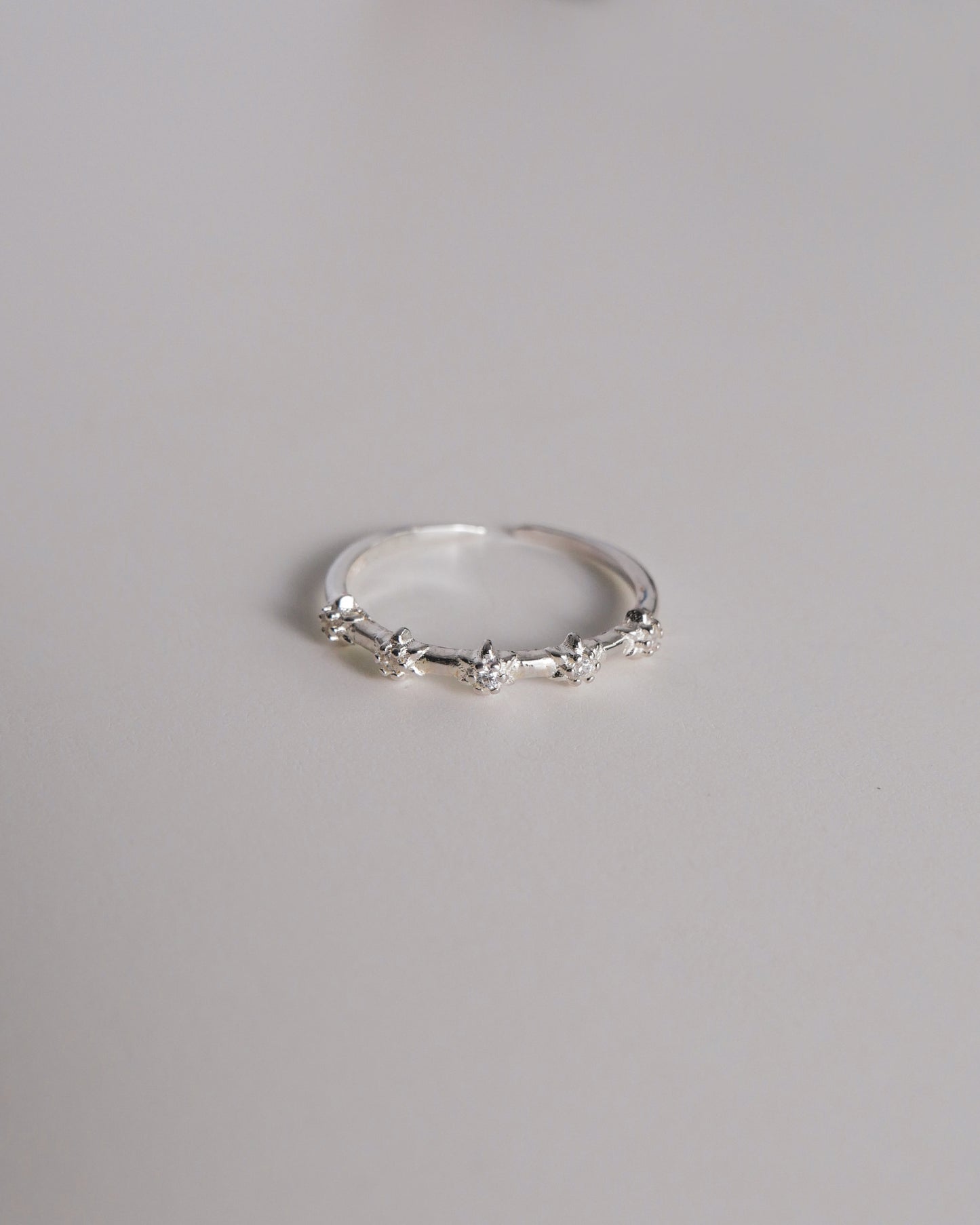Dandelion Adjustable Ring