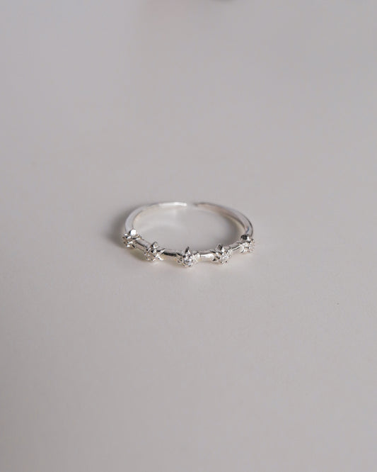 Dandelion Adjustable Ring