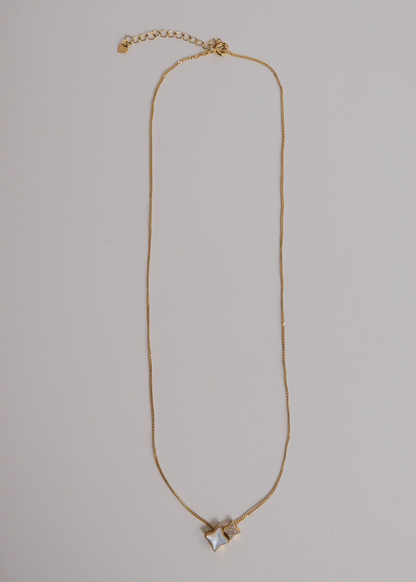 Estelle Mother of Pearl and Gem Necklace