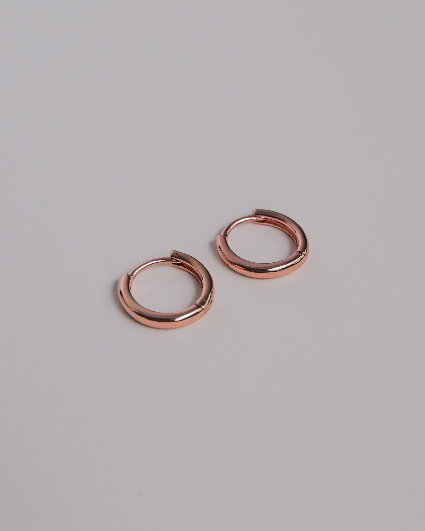 Everyday Ear Hoops (Rose Gold)