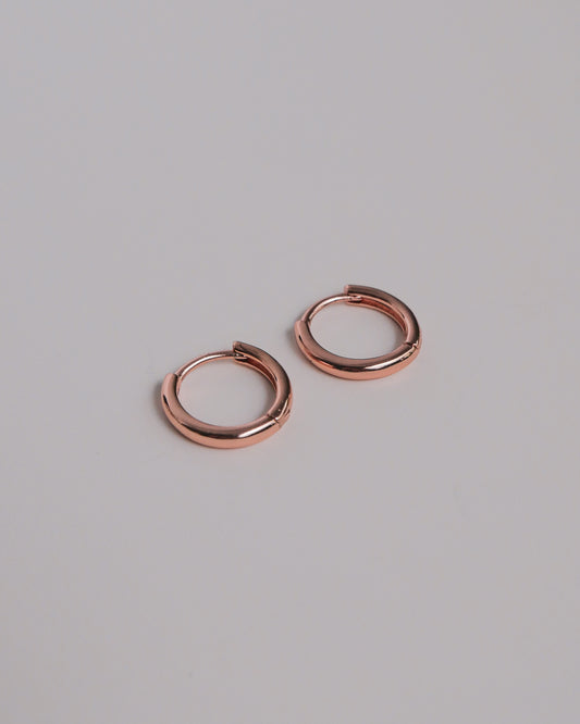 Everyday Ear Hoops (Rose Gold)