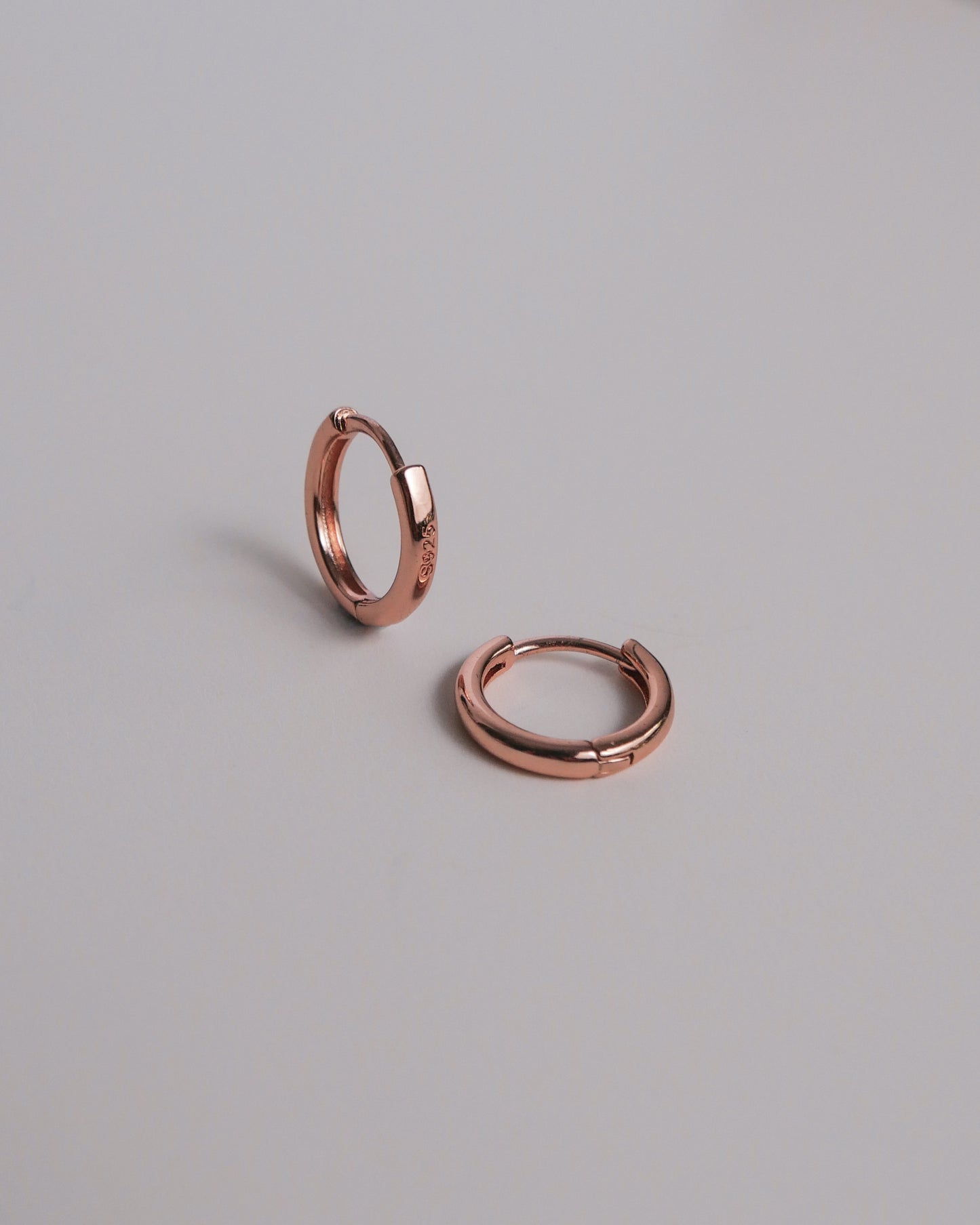 Everyday Ear Hoops (Rose Gold)