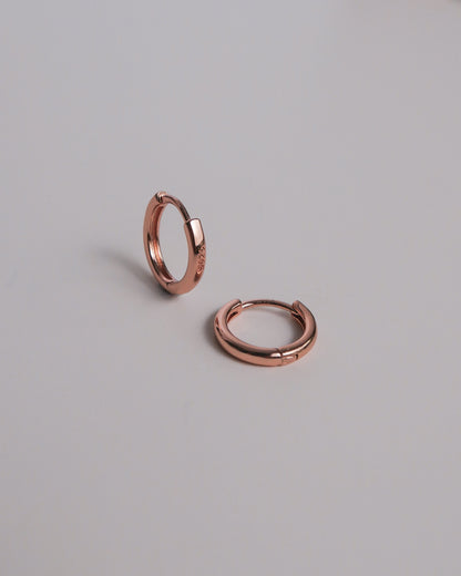 Everyday Ear Hoops (Rose Gold)