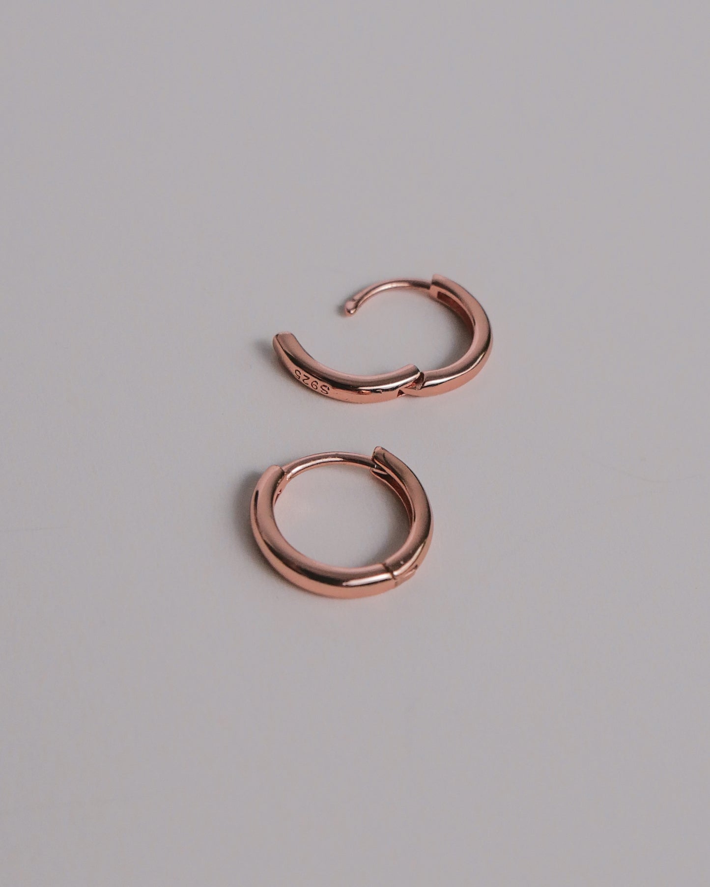 Everyday Ear Hoops (Rose Gold)