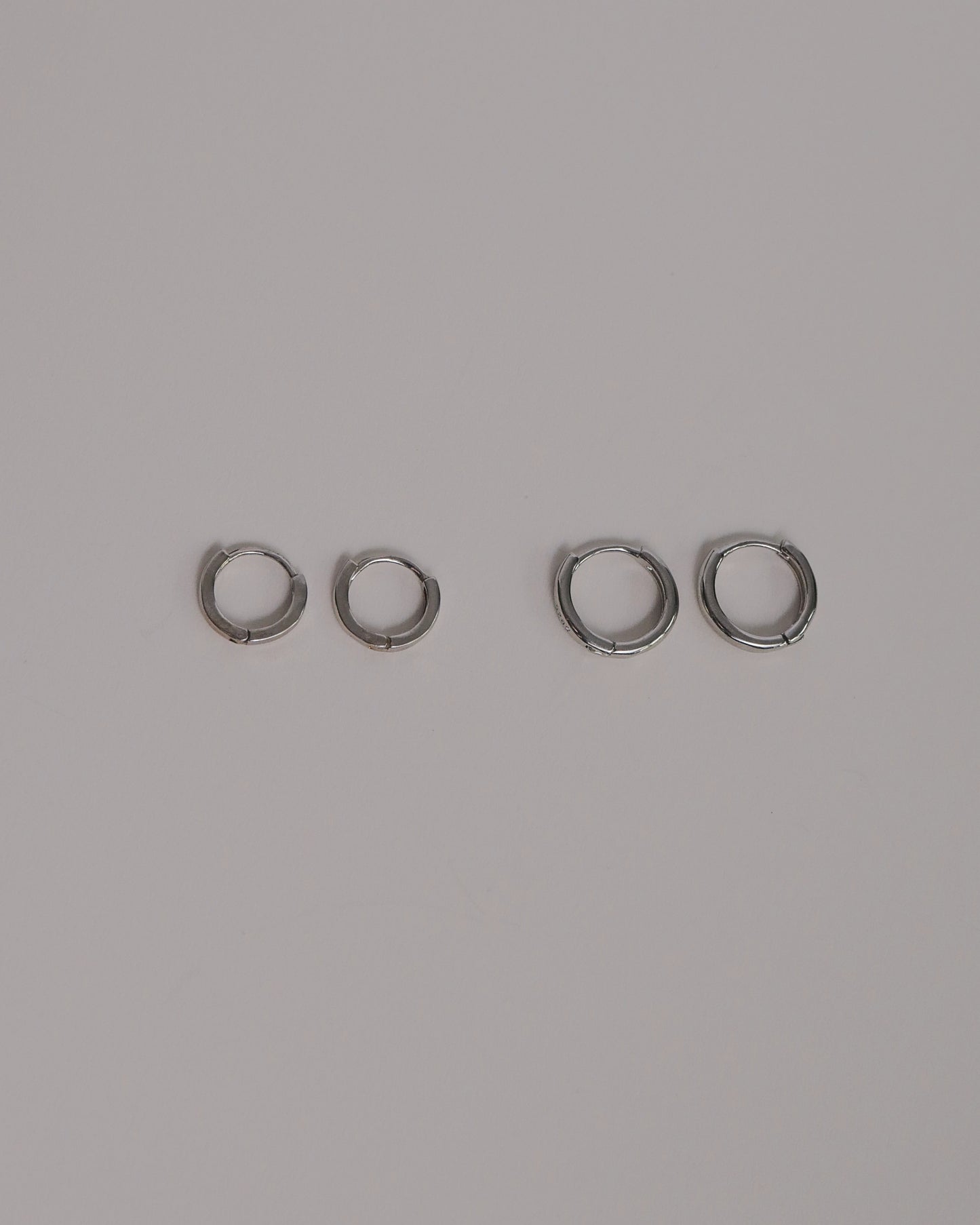 Everyday Ear Hoops (Silver)
