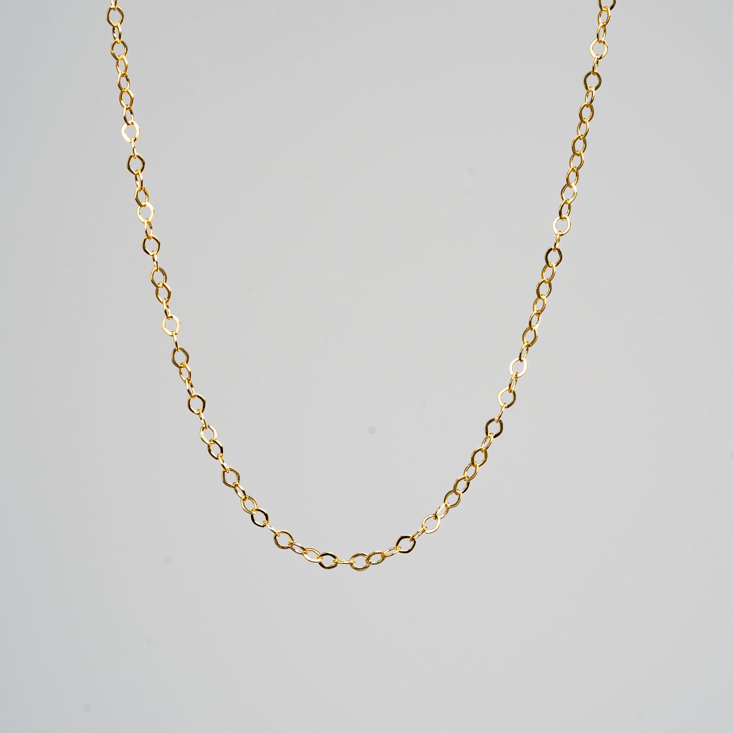 Elys Cable Chain Necklace | Gold Filled