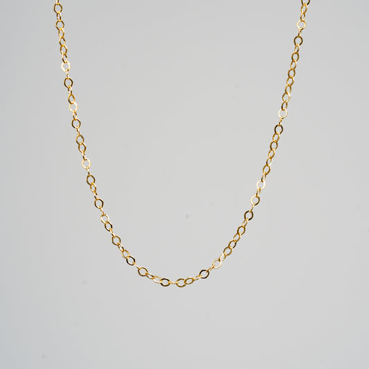 Elys Cable Chain Necklace | Gold Filled