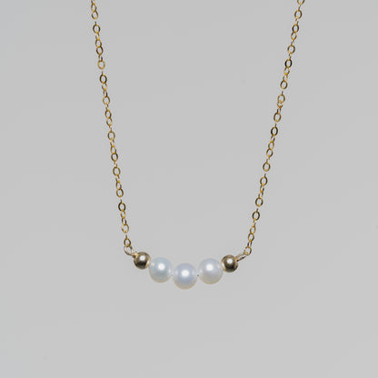 Pearlin Trio Necklace