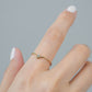 Gemma Wishbone Stacker Ring | Gold Filled