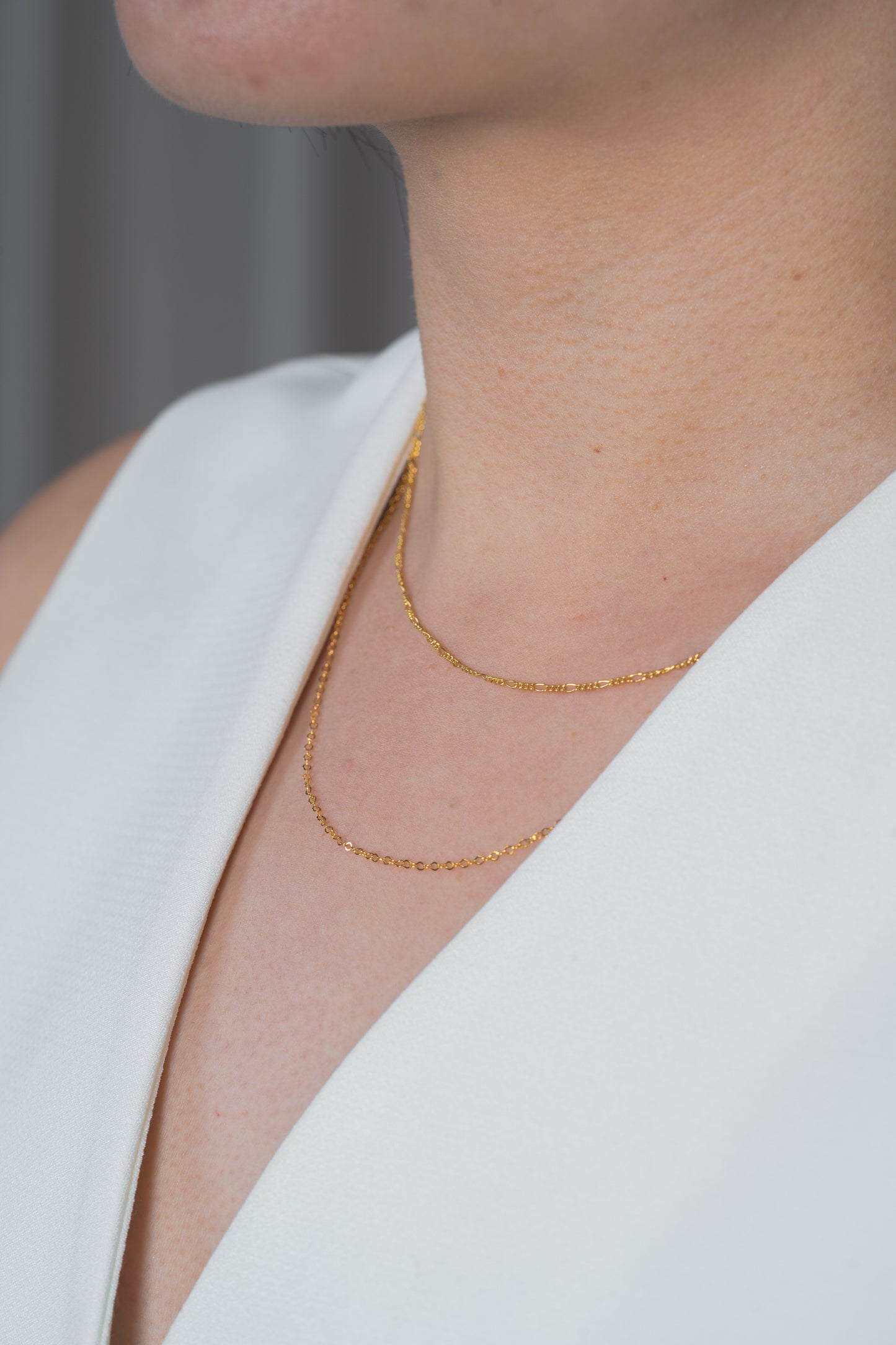 Nova Figaro Chain Necklace | Gold Filled