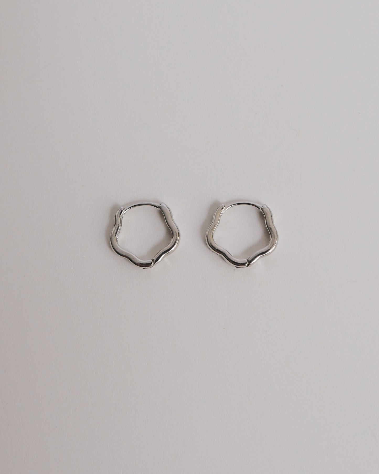 Fleur Loop Ear Hoops